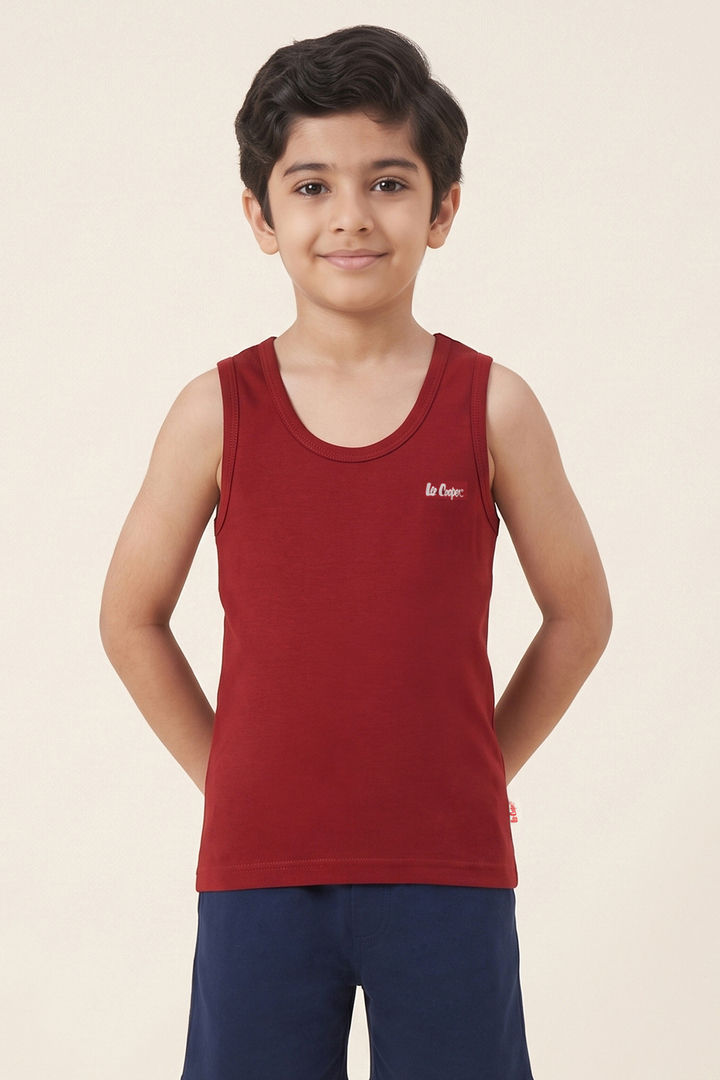 Lee Cooper Boys Vest (Pack of 2) - Multicolor — image 2
